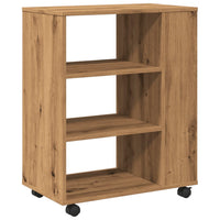 Thumbnail for Rollcontainer Artisan-Eiche 60x35x75 cm Holzwerkstoff