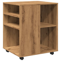 Thumbnail for Rollschrank Artisan-Eiche 60x53x72 cm Holzwerkstoff