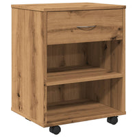 Thumbnail for Rollcontainer Artisan-Eiche 46x36x59 cm Holzwerkstoff