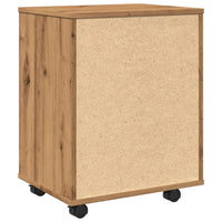 Thumbnail for Rollcontainer Artisan-Eiche 46x36x59 cm Holzwerkstoff