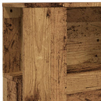 Thumbnail for Kopfteil mit Ablagen Altholz-Optik 100x19x104,5cm Holzwerkstoff