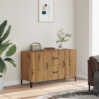 Thumbnail for Sideboard Artisan-Eiche 100x36x60 cm Holzwerkstoff