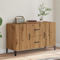 Thumbnail for Sideboard Artisan-Eiche 100x36x60 cm Holzwerkstoff