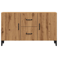 Thumbnail for Sideboard Artisan-Eiche 100x36x60 cm Holzwerkstoff