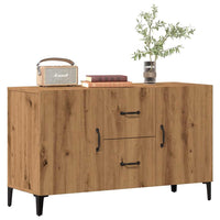 Thumbnail for Sideboard Artisan-Eiche 100x36x60 cm Holzwerkstoff