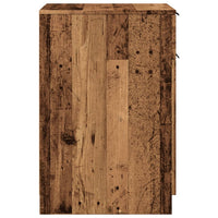 Thumbnail for Büroschrank Altholz-Optik 33x50x75 cm Holzwerkstoff