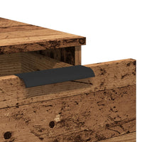 Thumbnail for Büroschrank Altholz-Optik 33x50x75 cm Holzwerkstoff