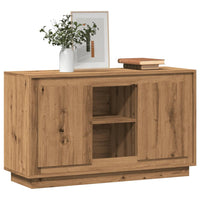 Thumbnail for Sideboard Artisan-Eiche 102x35x60 cm Holzwerkstoff
