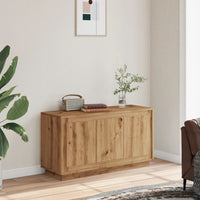 Thumbnail for Sideboard Artisan-Eiche 102x35x55 cm Holzwerkstoff