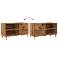 Thumbnail for Plattenschrank Artisan-Eiche 84,5x38x48 cm Holzwerkstoff