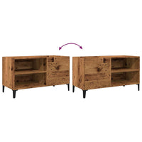 Thumbnail for Plattenschrank Altholz-Optik 84,5x38x48 cm Holzwerkstoff
