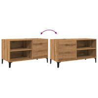 Thumbnail for Plattenschrank Artisan-Eiche 84,5x38x48 cm Holzwerkstoff