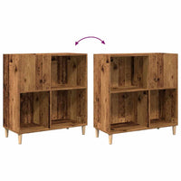 Thumbnail for Plattenschrank Altholz-Optik 84,5x38x89 cm Holzwerkstoff