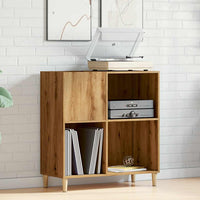 Thumbnail for Plattenschrank Artisan-Eiche 84,5x38x89 cm Holzwerkstoff