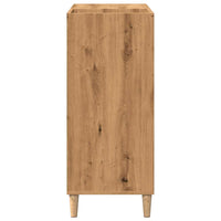 Thumbnail for Plattenschrank Artisan-Eiche 84,5x38x89 cm Holzwerkstoff