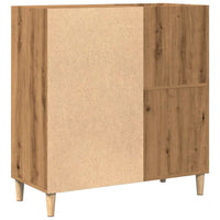 Thumbnail for Plattenschrank Artisan-Eiche 84,5x38x89 cm Holzwerkstoff