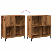 Thumbnail for Plattenschrank Altholz-Optik 84,5x38x89 cm Holzwerkstoff