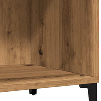 Thumbnail for Plattenschrank Artisan-Eiche 84,5x38x89 cm Holzwerkstoff