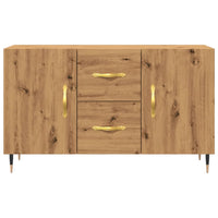Thumbnail for Sideboard Artisan-Eiche 100x36x60 cm Holzwerkstoff