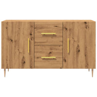 Thumbnail for Sideboard Artisan-Eiche 100x36x60 cm Holzwerkstoff