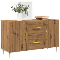 Thumbnail for Sideboard Artisan-Eiche 100x36x60 cm Holzwerkstoff