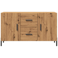 Thumbnail for Sideboard Artisan-Eiche 100x36x60 cm Holzwerkstoff