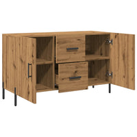 Thumbnail for Sideboard Artisan-Eiche 100x36x60 cm Holzwerkstoff