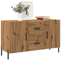 Thumbnail for Sideboard Artisan-Eiche 100x36x60 cm Holzwerkstoff
