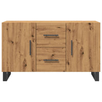 Thumbnail for Sideboard Artisan-Eiche 100x36x60 cm Holzwerkstoff