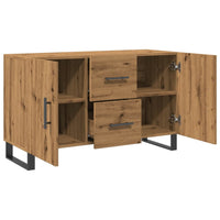 Thumbnail for Sideboard Artisan-Eiche 100x36x60 cm Holzwerkstoff