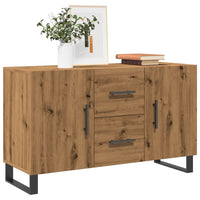 Thumbnail for Sideboard Artisan-Eiche 100x36x60 cm Holzwerkstoff