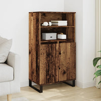 Thumbnail for Highboard Altholz-Optik 60x36x110 cm Holzwerkstoff