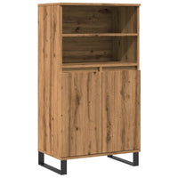 Thumbnail for Highboard Artisan-Eiche 60x36x110 cm Holzwerkstoff