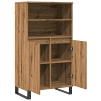 Thumbnail for Highboard Artisan-Eiche 60x36x110 cm Holzwerkstoff