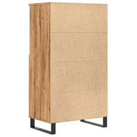 Thumbnail for Highboard Artisan-Eiche 60x36x110 cm Holzwerkstoff