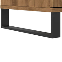 Thumbnail for Highboard Artisan-Eiche 60x36x110 cm Holzwerkstoff