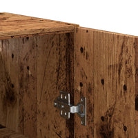 Thumbnail for Wandschrank Altholz-Optik 69,5x34x90 cm Holzwerkstoff