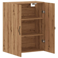 Thumbnail for Wandschrank Artisan-Eiche 69,5x34x90 cm Holzwerkstoff