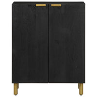 Thumbnail for Sideboard Schwarz 60x33x75 cm Holzwerkstoff