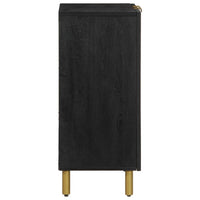 Thumbnail for Sideboard Schwarz 60x33x75 cm Holzwerkstoff