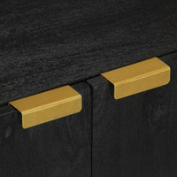 Thumbnail for Sideboard Schwarz 60x33x75 cm Holzwerkstoff