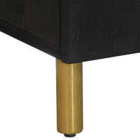 Thumbnail for Sideboard Schwarz 60x33x75 cm Holzwerkstoff