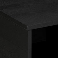Thumbnail for Couchtisch Schwarz 80x50x40 cm Holzwerkstoff