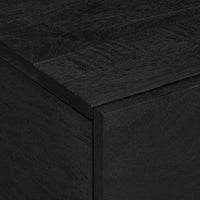 Thumbnail for Couchtisch Schwarz 80x50x40 cm Holzwerkstoff