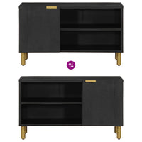 Thumbnail for TV-Schrank Schwarz 80x33x46 cm Holzwerkstoff