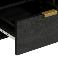 Thumbnail for TV-Schrank Schwarz 100x33x46 cm Holzwerkstoff
