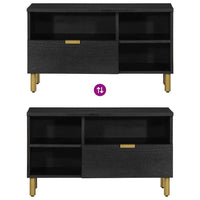 Thumbnail for TV-Schrank Schwarz 80x33x46 cm Holzwerkstoff