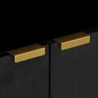 Thumbnail for Sideboard Schwarz 60x33x75 cm Holzwerkstoff
