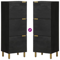Thumbnail for Highboard Schwarz 40x33x110 cm Holzwerkstoff