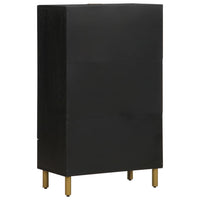 Thumbnail for Highboard Schwarz 60x33x100 cm Holzwerkstoff